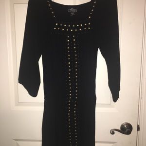 Black dress from Charming Charlie’s
